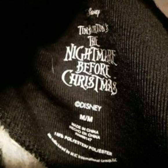 Nightmare Before Christmas Jack Skellington Onesie - Picture 2 of 4